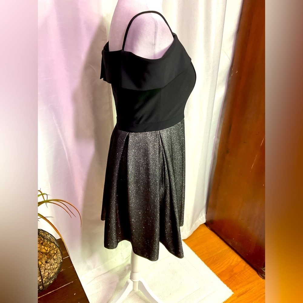 Morgan & Co Jr Woman’s Off Shoulder Dress - Picture 5 of 13